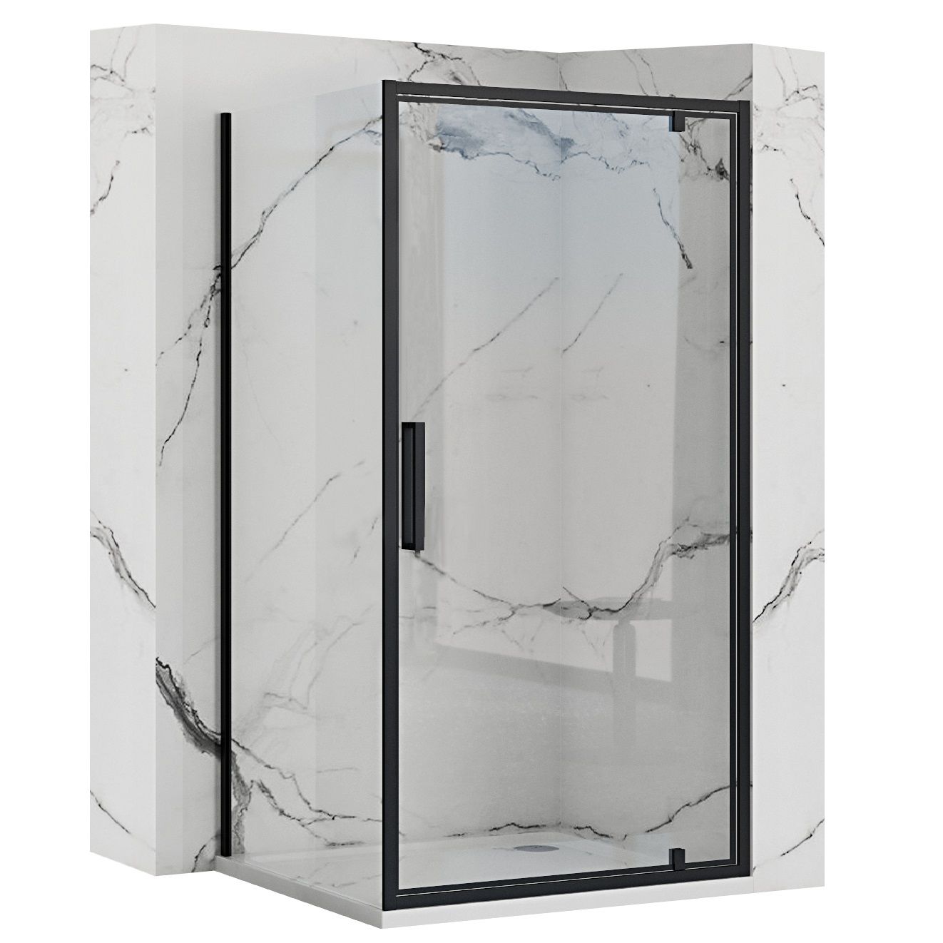 Sarok Zuhanykabin Rea Rapid Swing 90x90 1