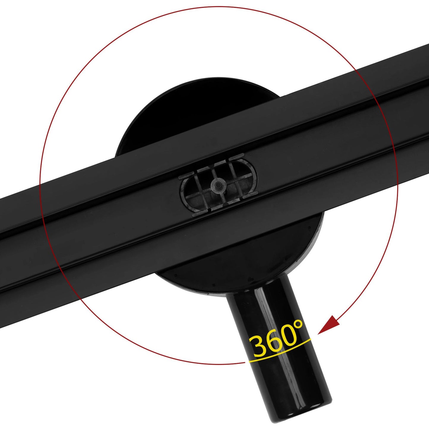 Lineáris Lefolyó Neo Slim Pro Black 80 2