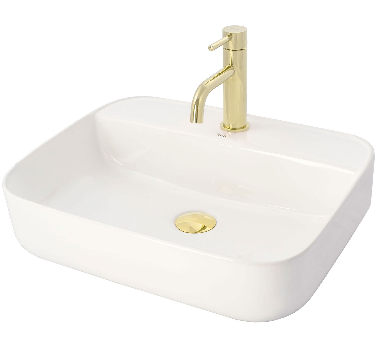 Fürdőszobai Csaptelep Rea Lungo Gold Low 5