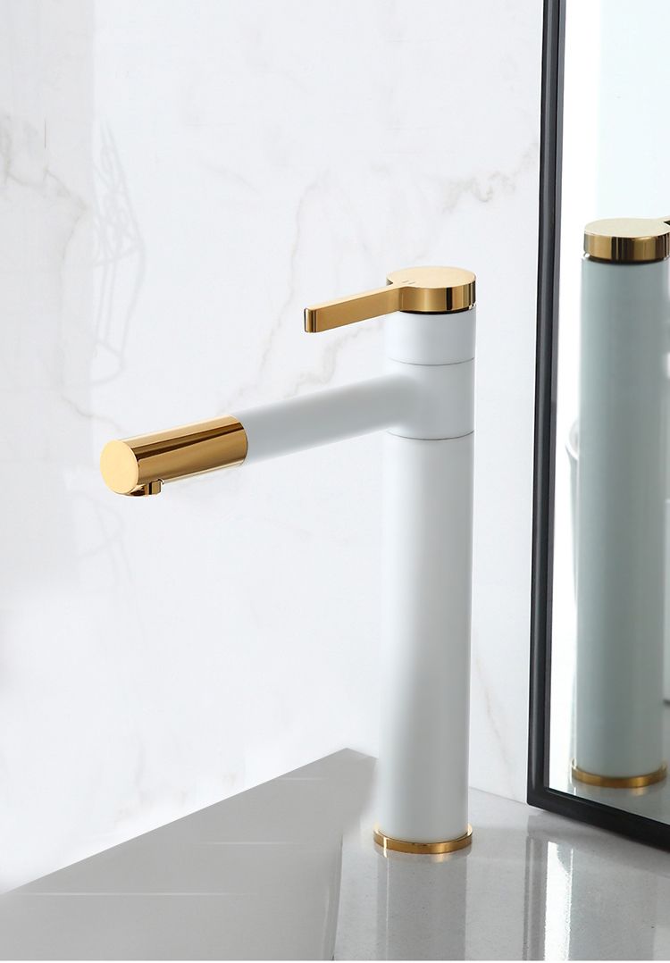 Rea Smart White Gold Magasított Fürdőszobai Mosdó Csaptelep 6