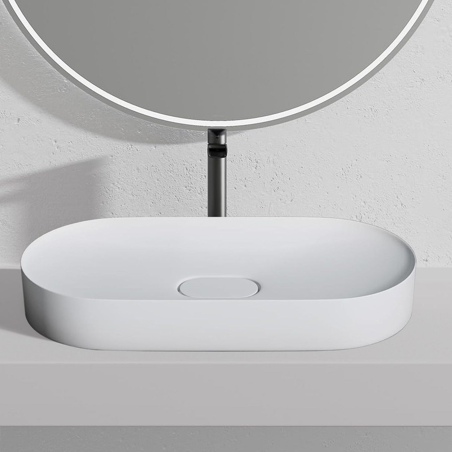 Konglomerátum Mosdó Iris 71 Cm White 2