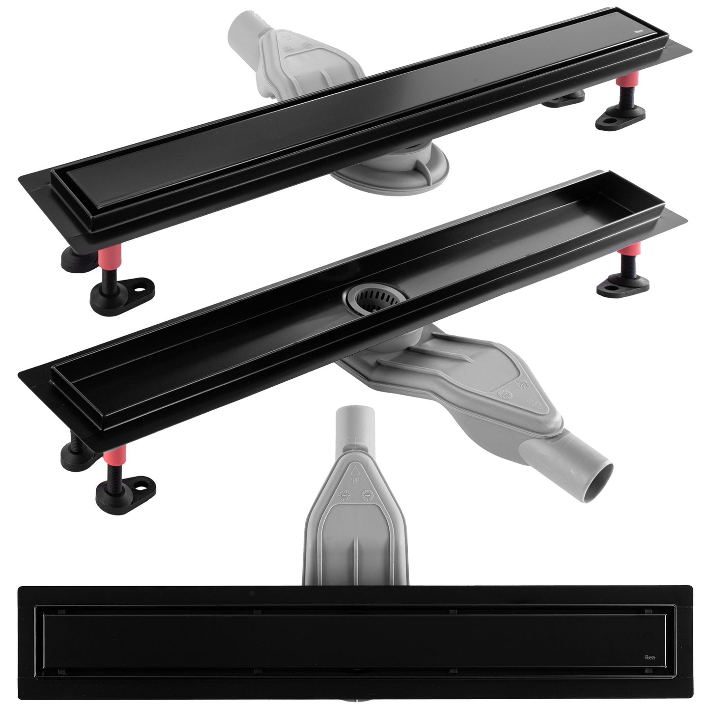 Zuhanylefolyó Rea Neox Superflow Black 70 1