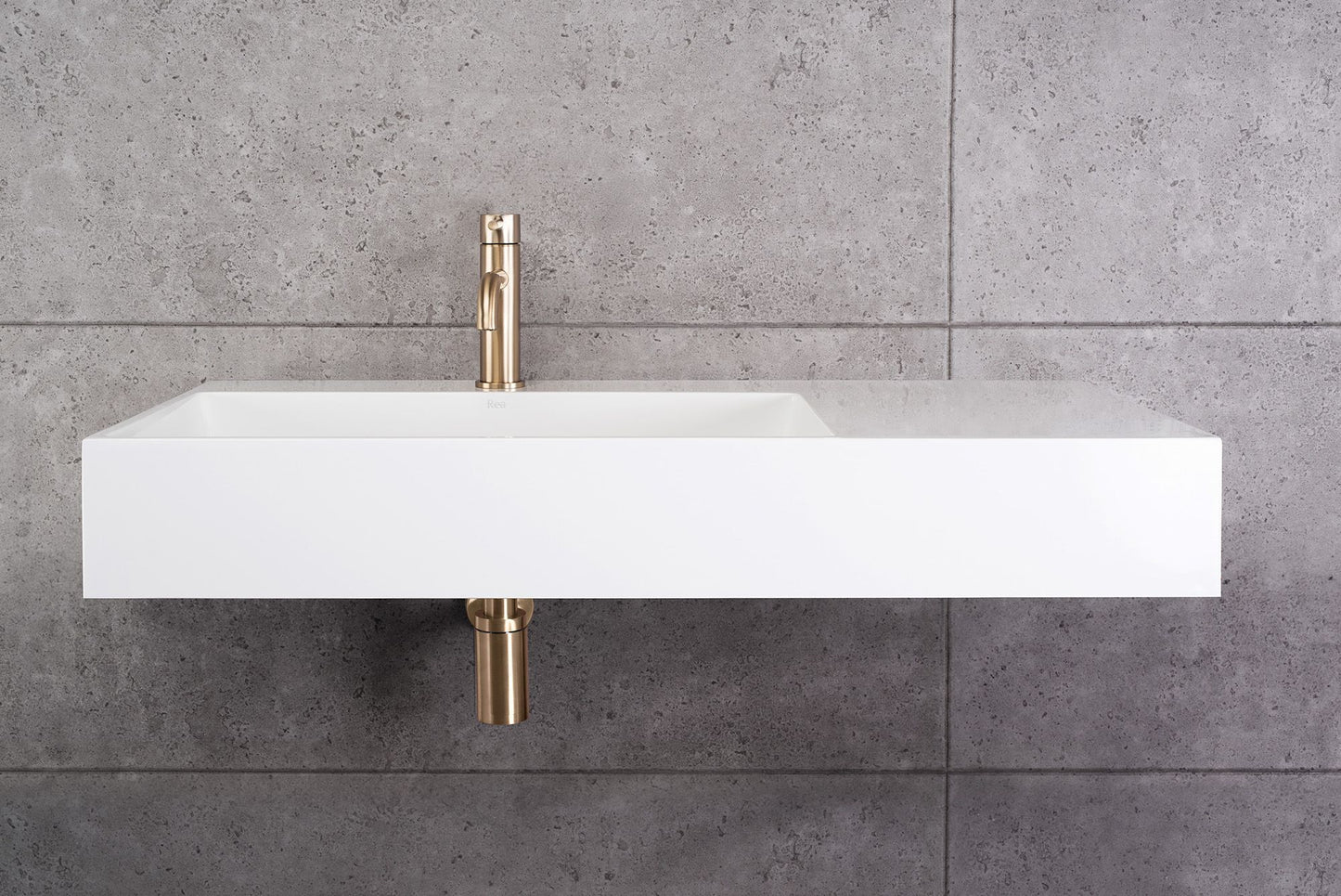 Konglomerátum Mosdó Archi 90 Cm White 5