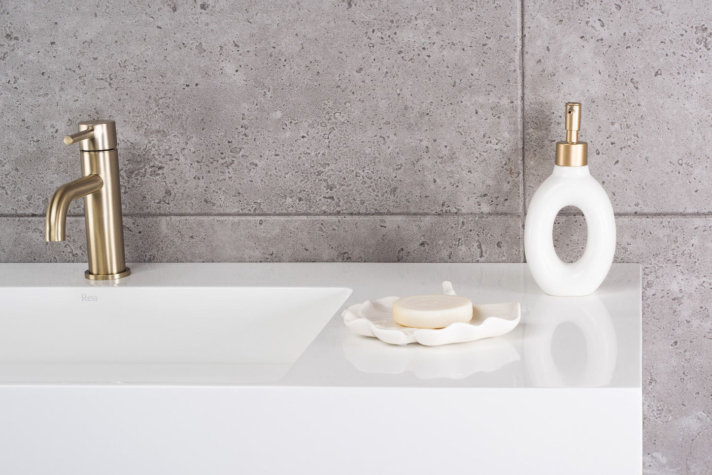 Konglomerátum Mosdó Archi 75 Cm White 2