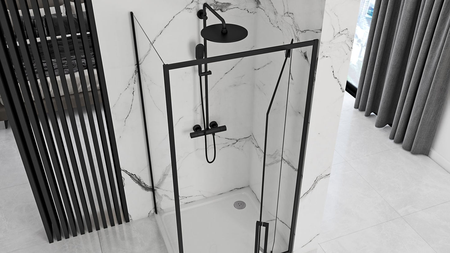 Sarok Zuhanykabin Rea Rapid Swing 90x90 3