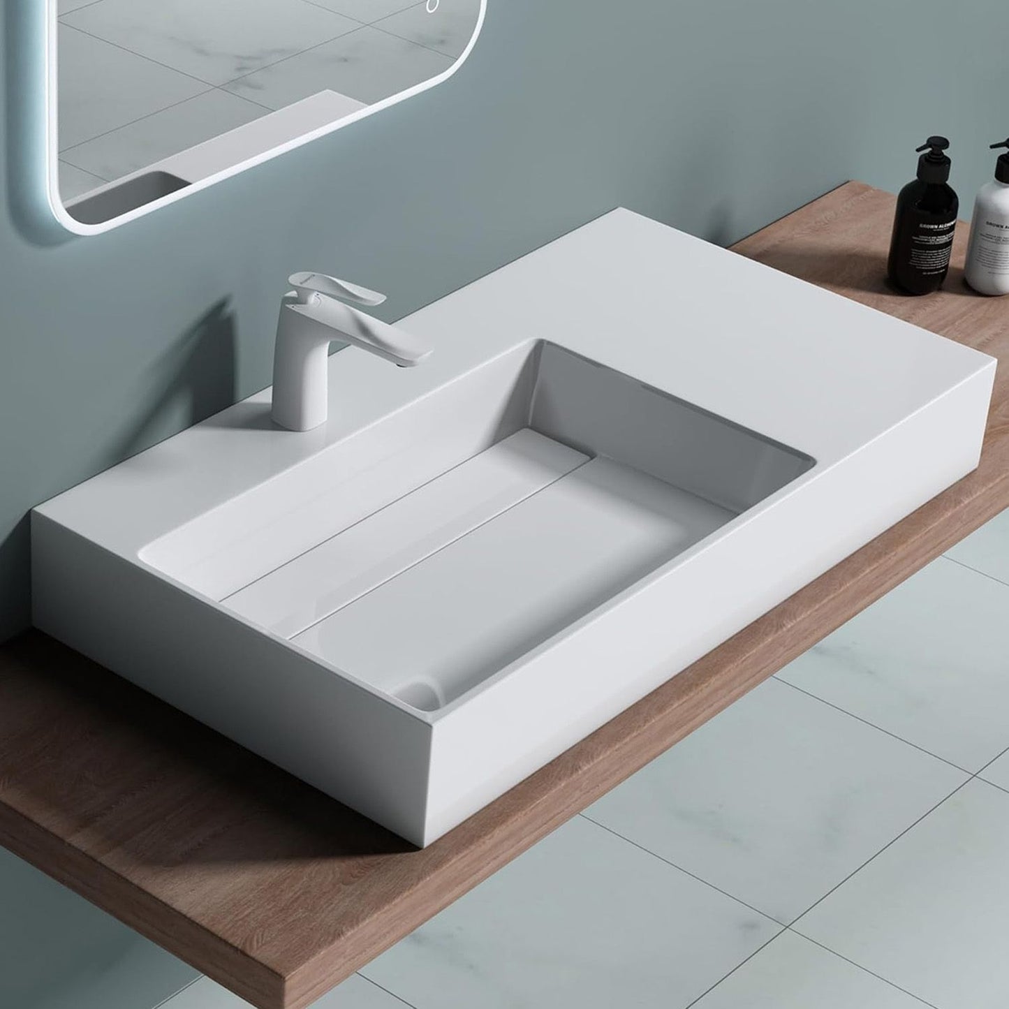 Konglomerátum Mosdó Archi 75 Cm White 7