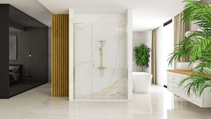 Zuhanyajtó Rea Hugo 100 Gold Brush + Zuhanyfal 30 5