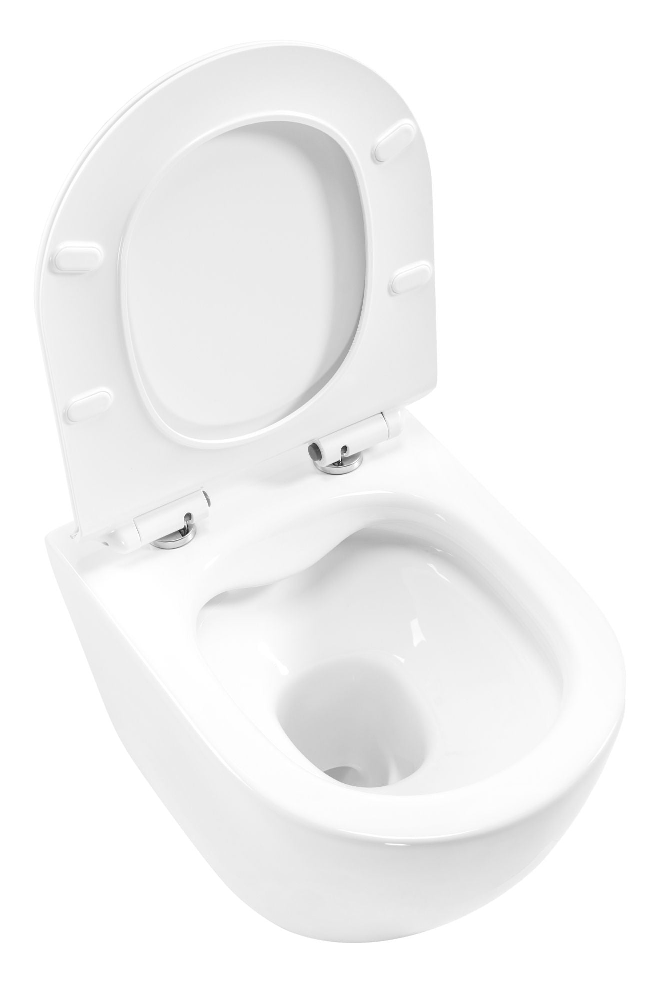 Wc Csésze Wc Carlo Flat Mini Rimless + Bidé Carlo Mini 5