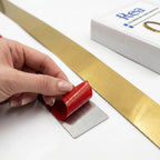 Öntapadós Dekorációs Szegélyléc Rea P14454CA 3,8cm Brush Gold 10
