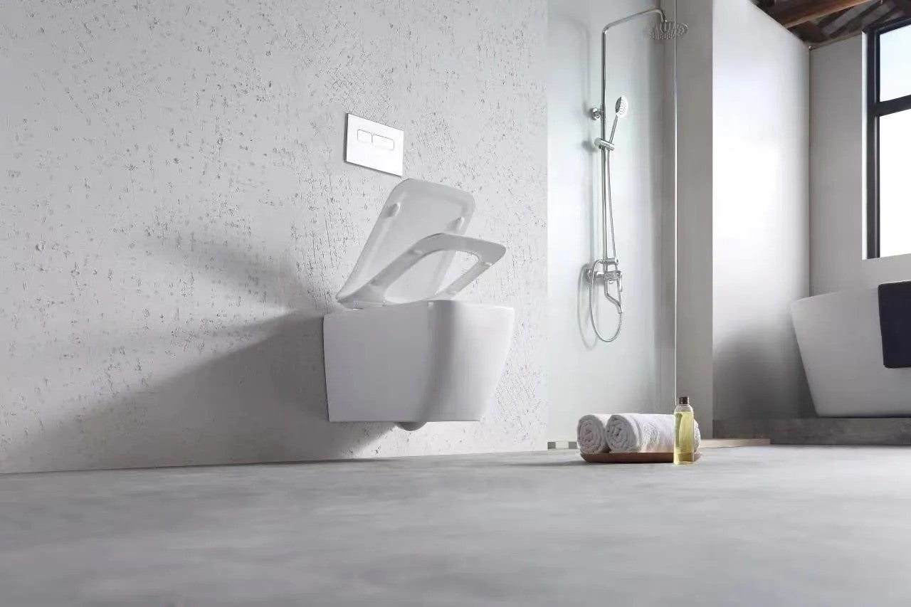 WC Csésze REA MARTIN SLIM RIMLESS DUROPLAST 10