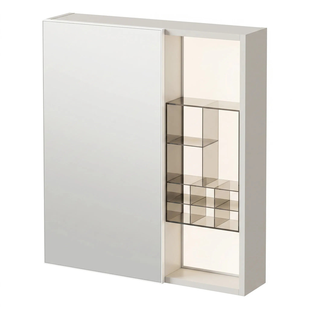 Fürdőszobabútor Szett Mosdóval DE07-60 Beige 60CM 10