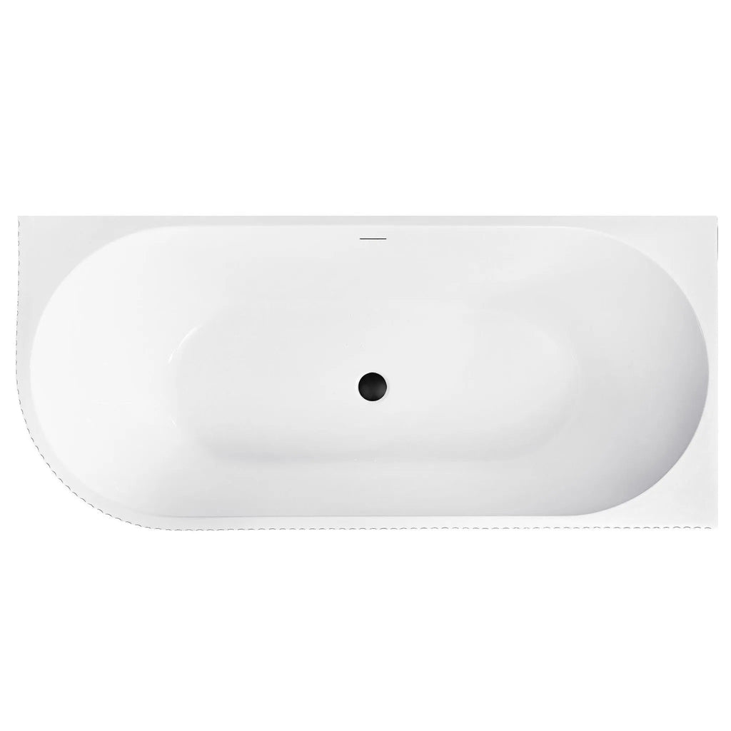 Fürdőkád WENUS RIGHT 170 Fehér Dugófedél 10
