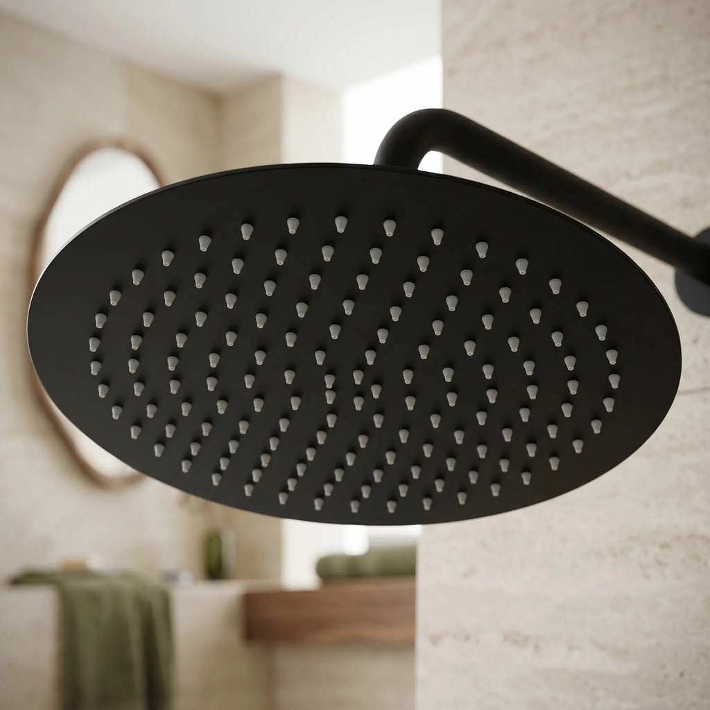 Kerek Esőztető Zuhanyfej REA JS-P014B 30cm Black 10