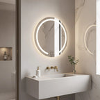 LED Tükör 60cm Modern 10