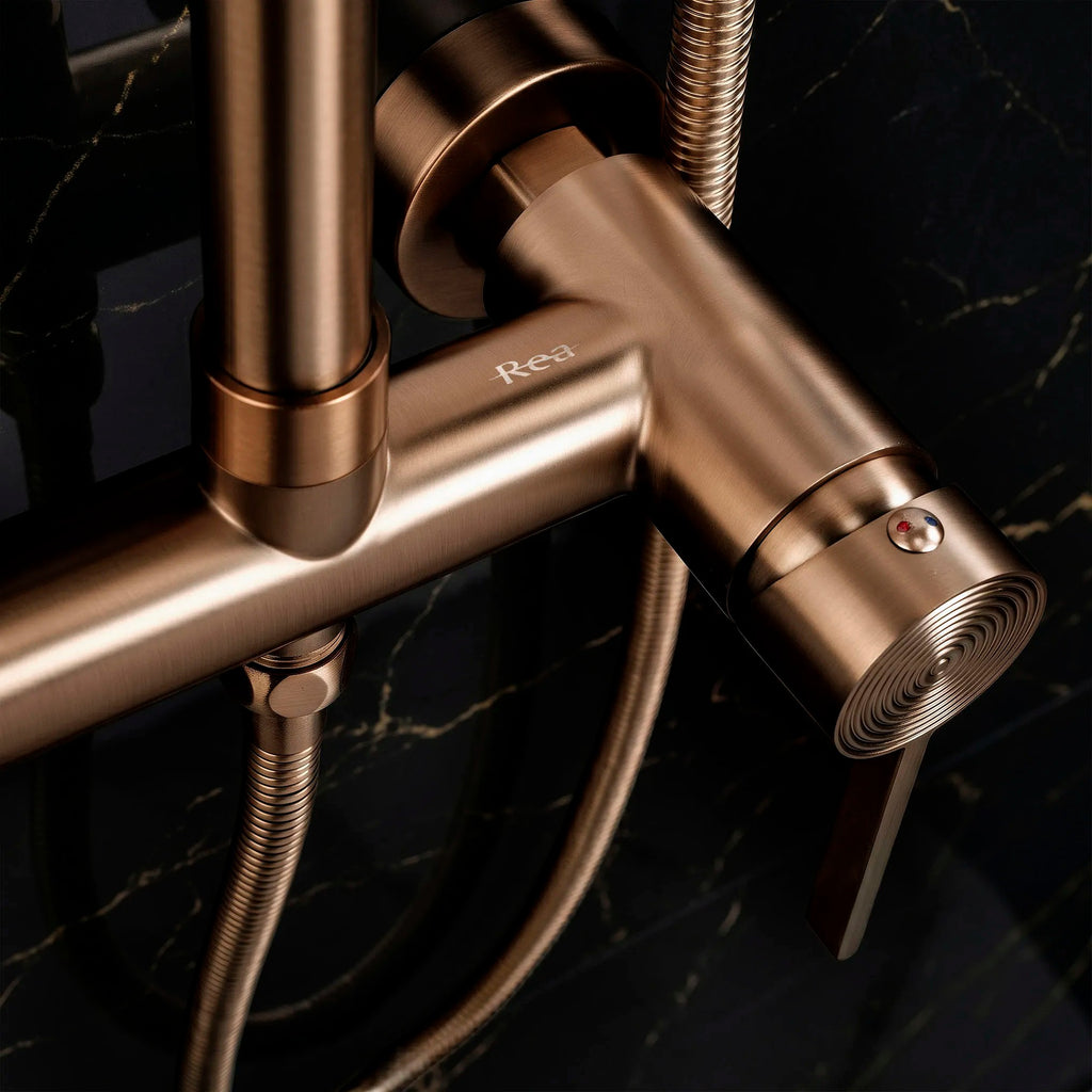 Zuhanyszett Rea Foster Brush Copper 10