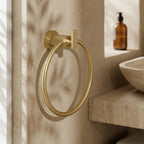 Fürdőszoba Fogas Ring 81307 Virro Brush Gold 10