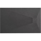 Zuhanytálca Magnum Black 100x80 10
