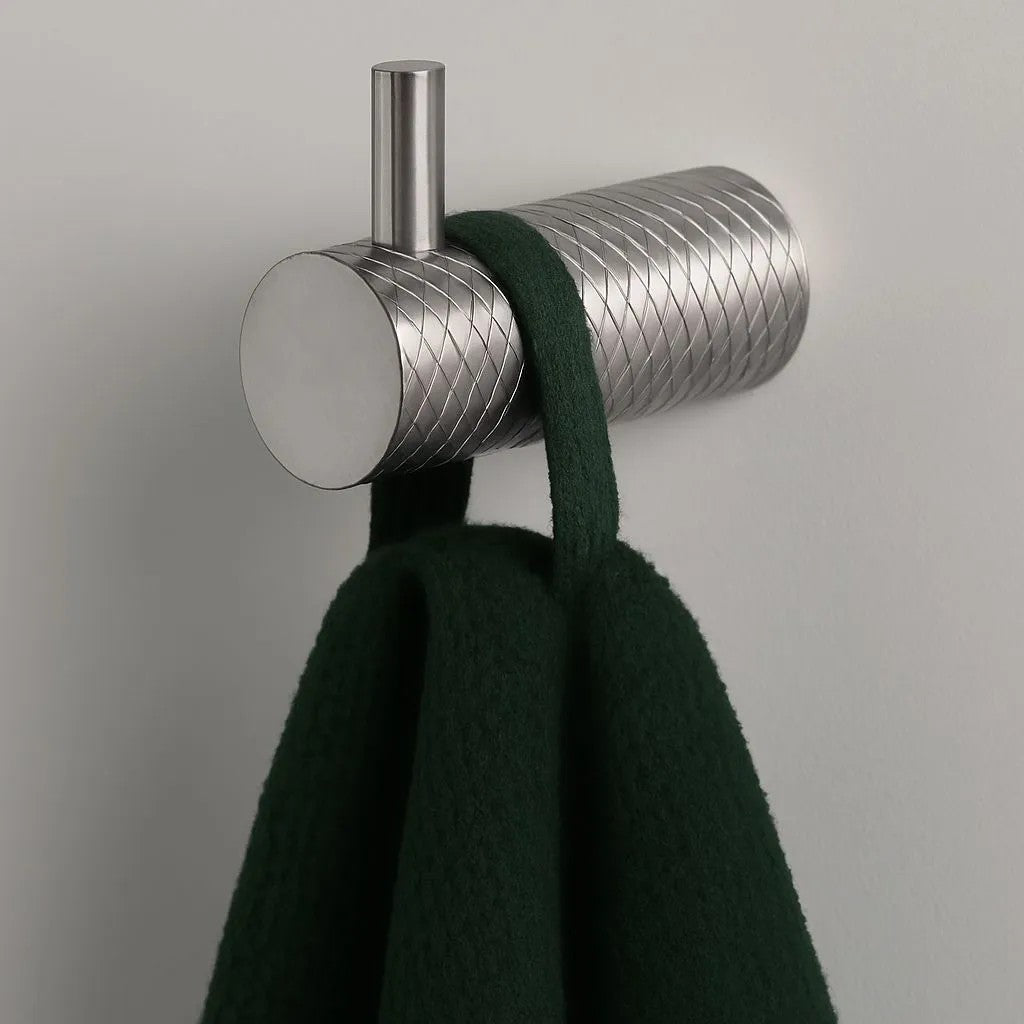 Fürdőszoba Fogas 9706 Prism Brush Nickle 10