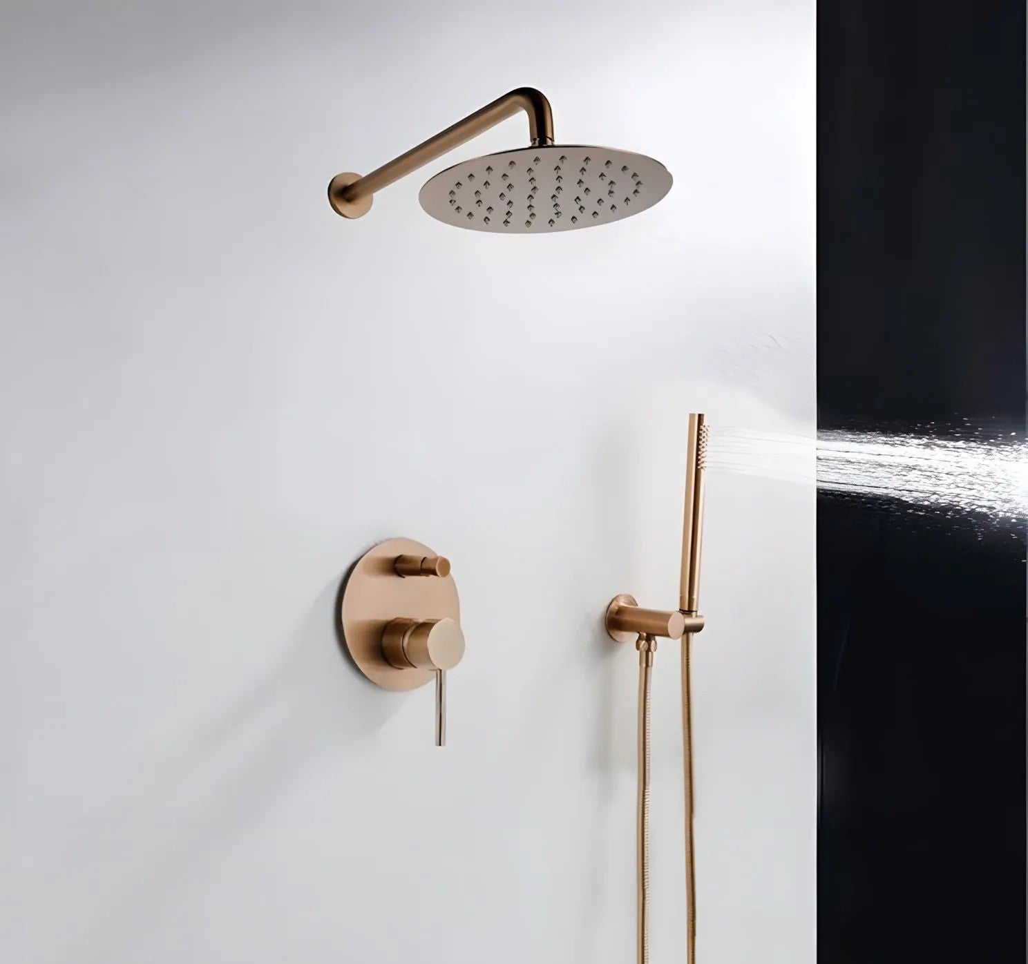 Zuhanyszett Rejtett Rea Lungo Copper + Box 10
