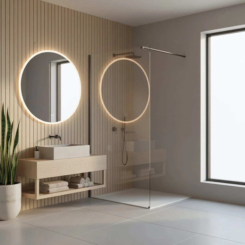 Zuhanyfal Rea Flexi Transparent / Titan 70 10