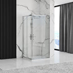 Zuhanykabin Rea Punto 80x80 Fehér Savoy Zuhanytálcával 10