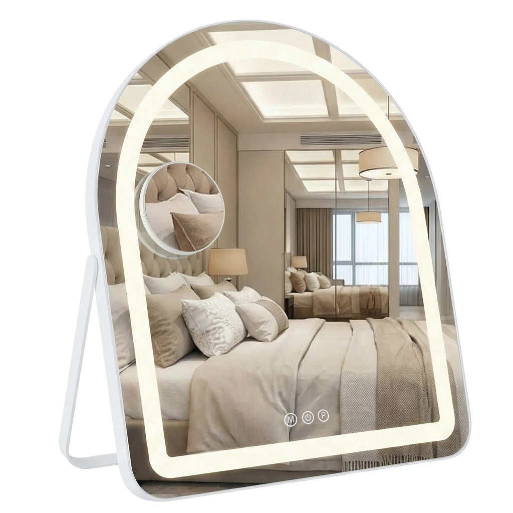 LED Tükör GLAM White 40x45cm 10