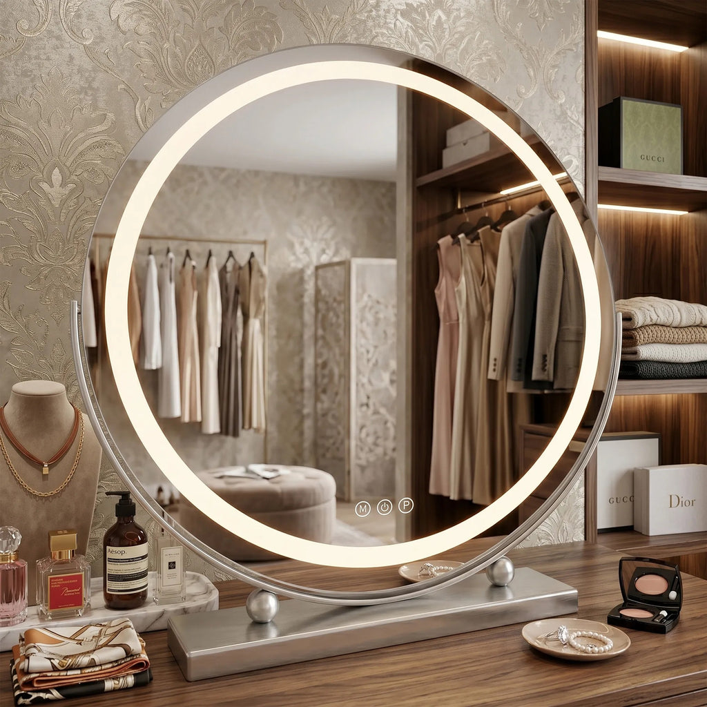 LED Tükör MAKE-UP Chrome 50 Cm 10