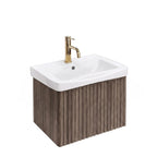 Fürdőszobai Szekrény Mosdóval Rea DB85-50-1 Dark 50cm 10