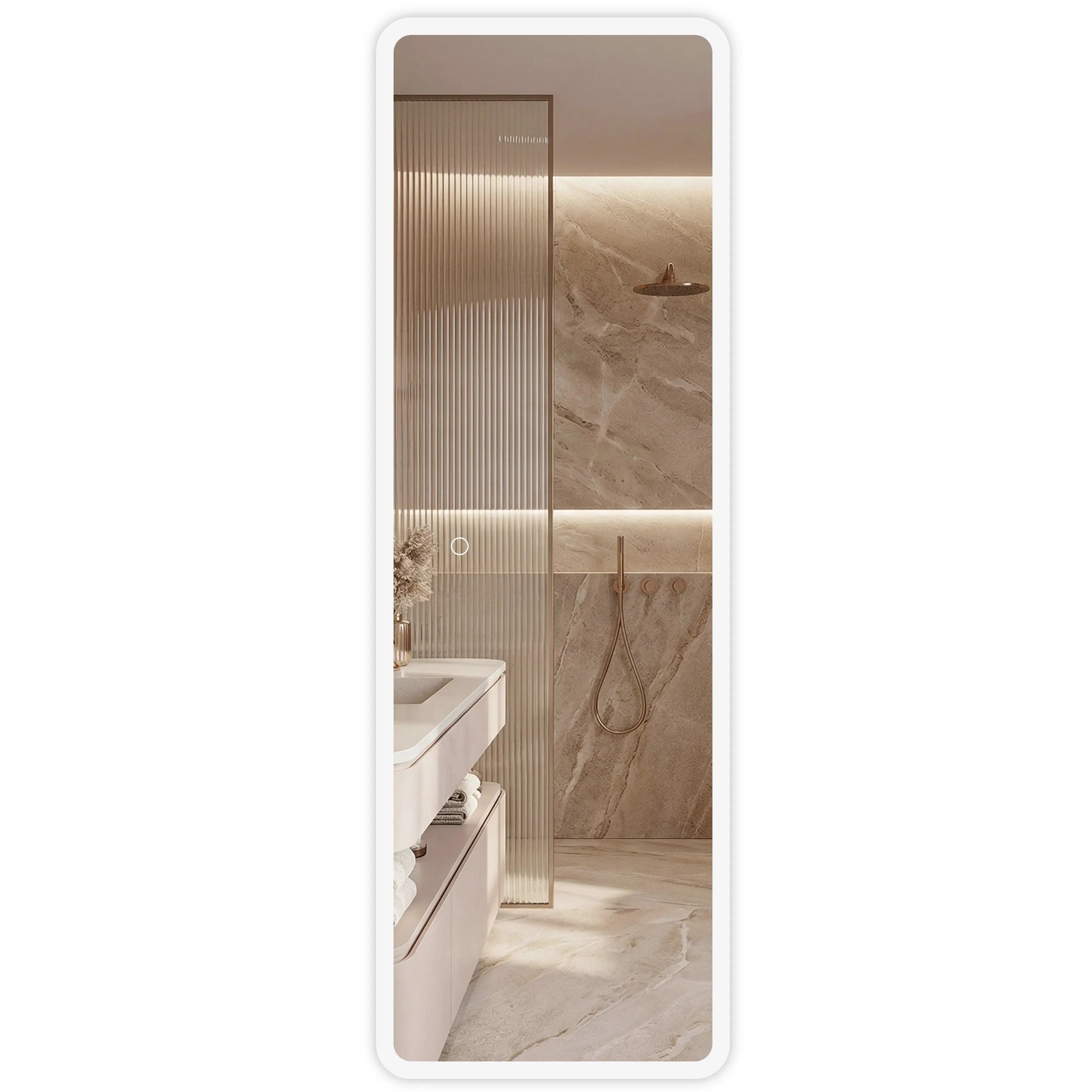 LED Tükör 150x50cm MOL-SQ 10