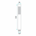 Rea JS-018 BRUSH COPPER Zuhanyfej 10