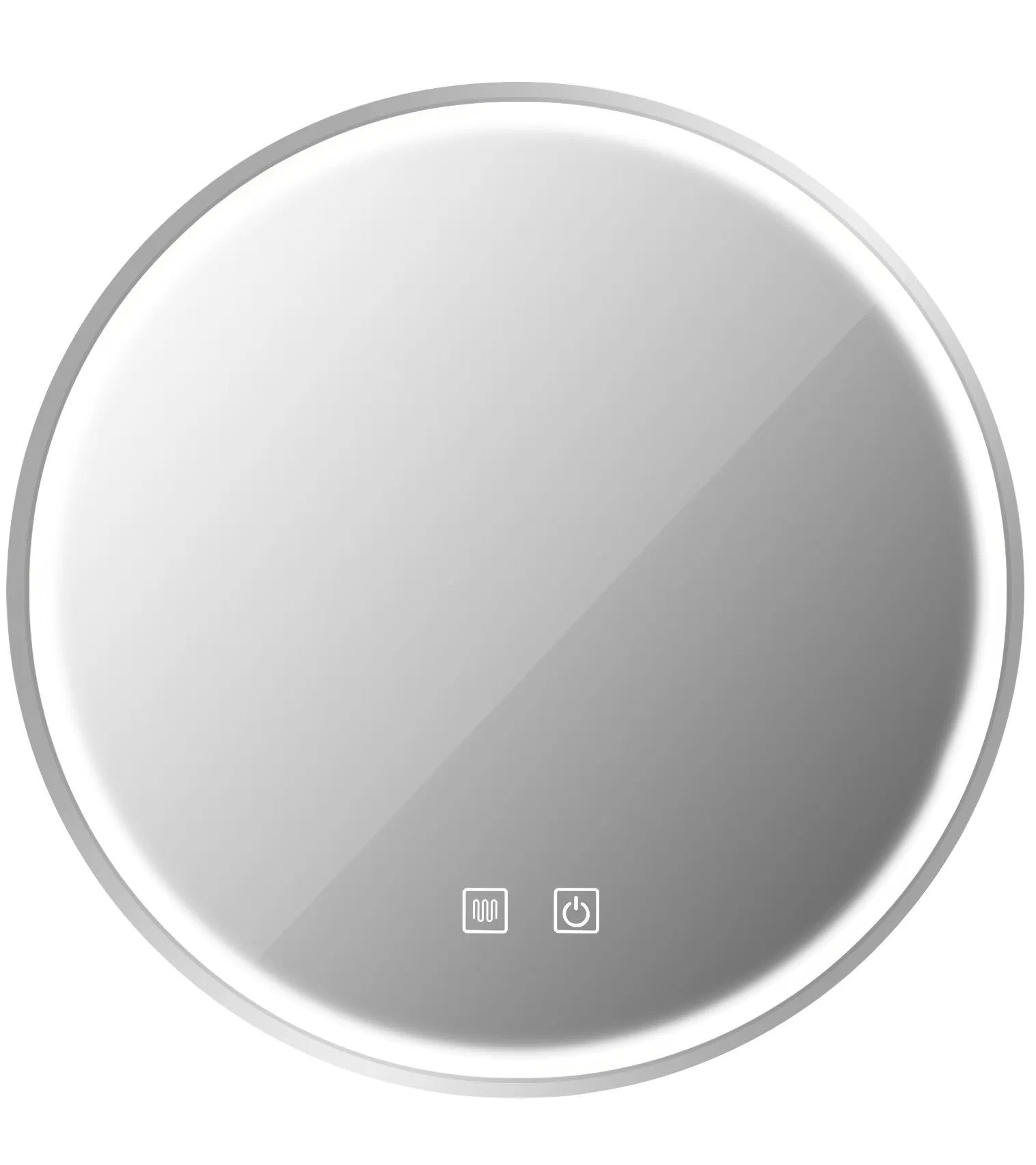 LED Tükör 50cm MMJ BRUSH SILVER 11