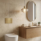 Beépíthető WC Tartókeret Szett Slim 024N T Brush Gold Nyomólappal 11