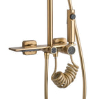 Zuhanyszett REA HELIX Brush Gold 11