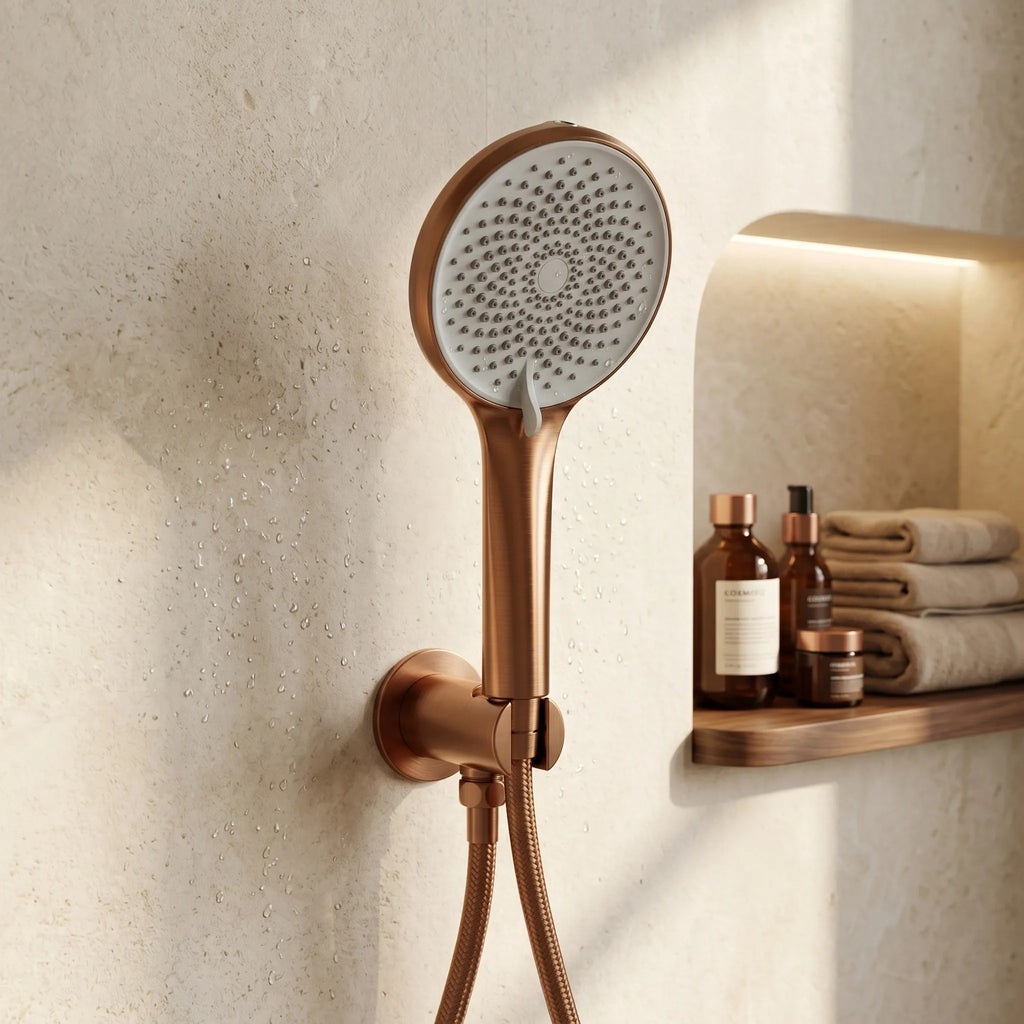 Rea JS-020 BRUSH COPPER Zuhanyfej 11
