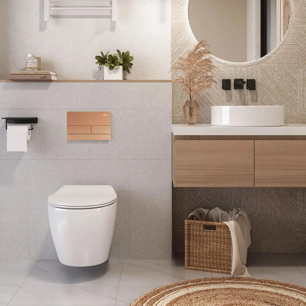 Falba Építhető Wc Tartály K011A-Q T Brush Copper/Rose Gold 11