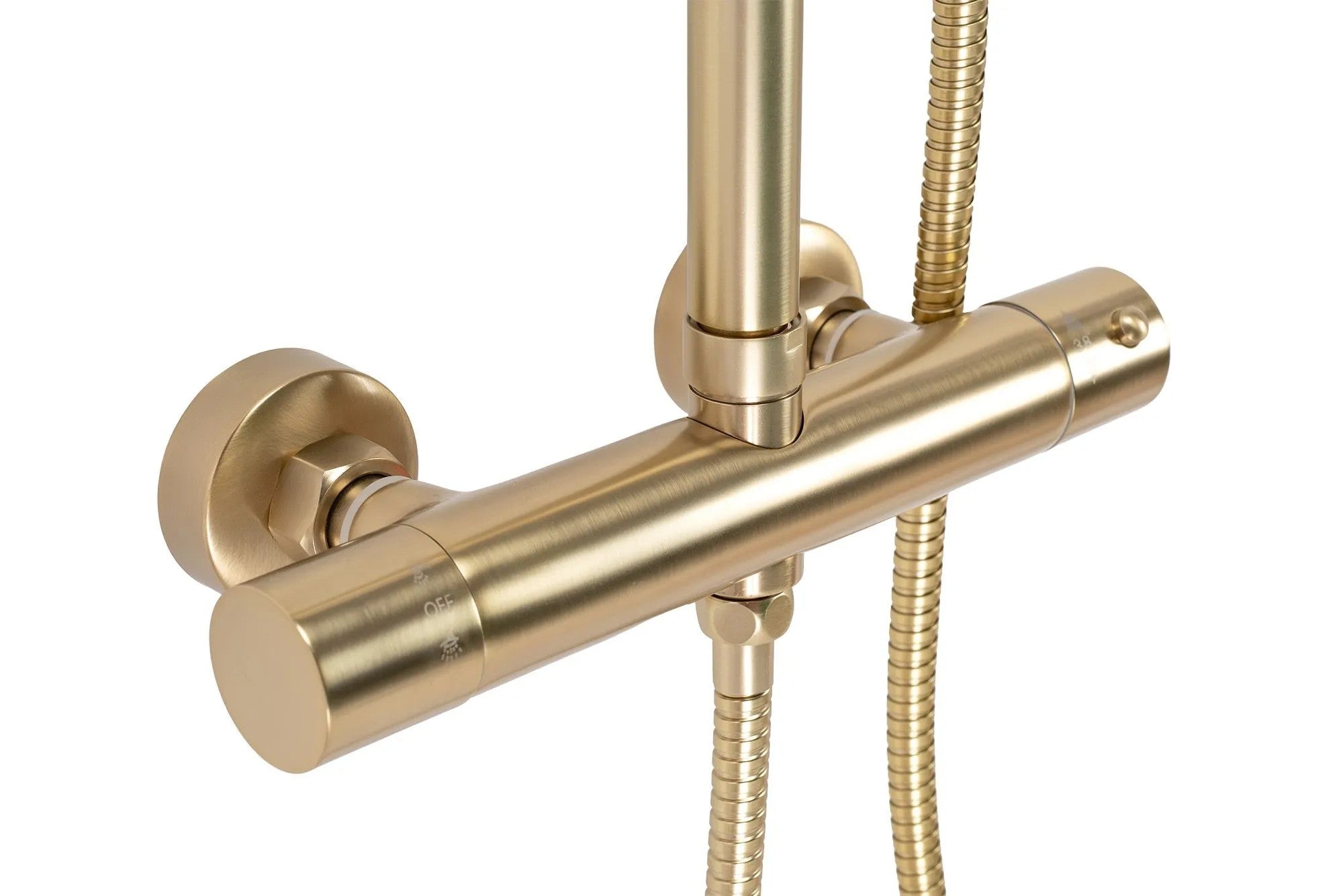 Zuhanyszett Termosztátos Rea PAROT BRUSHED GOLD 11