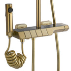 Zuhanyszett Termosztátos REA ROB Gold Brush 11