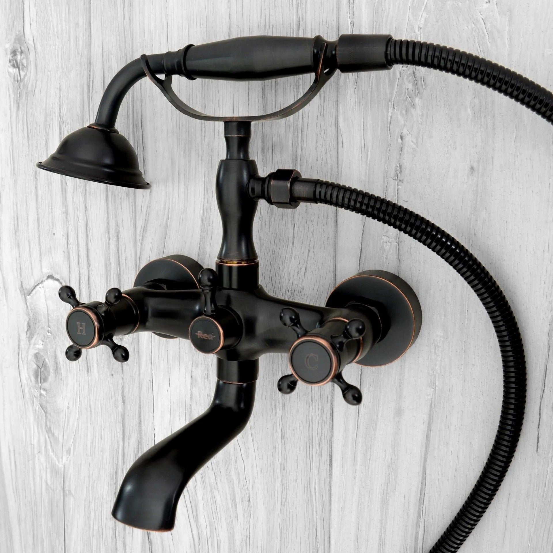 Fürdőkád Csaptelep Rea Retro Old Black 11