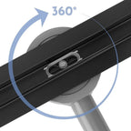 Lineáris Lefolyó Neox Slim Pro Black 100 11