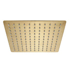 Négyzet Alakú Zuhanyfej REA JS-P015BG 25cm Brush Gold 11