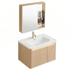 Fürdőszobabútor Szett Mosdóval DE07-70 Oak 70CM 11