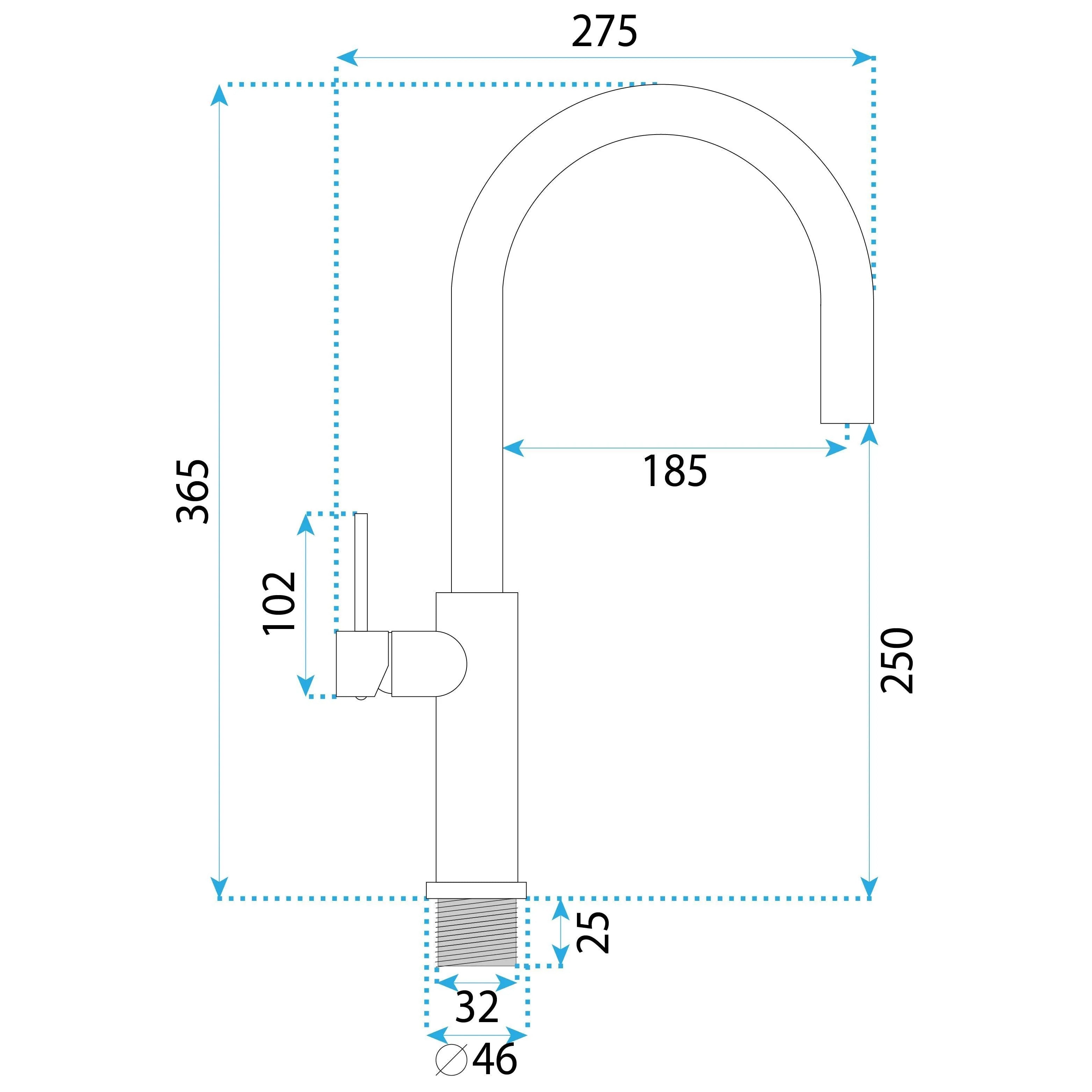 Konyhai Csaptelep REA Rivo Titan 11