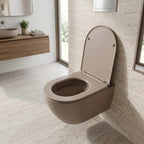 Felfüggesztett WC-csésze REA Focus Tornado Taupe 12