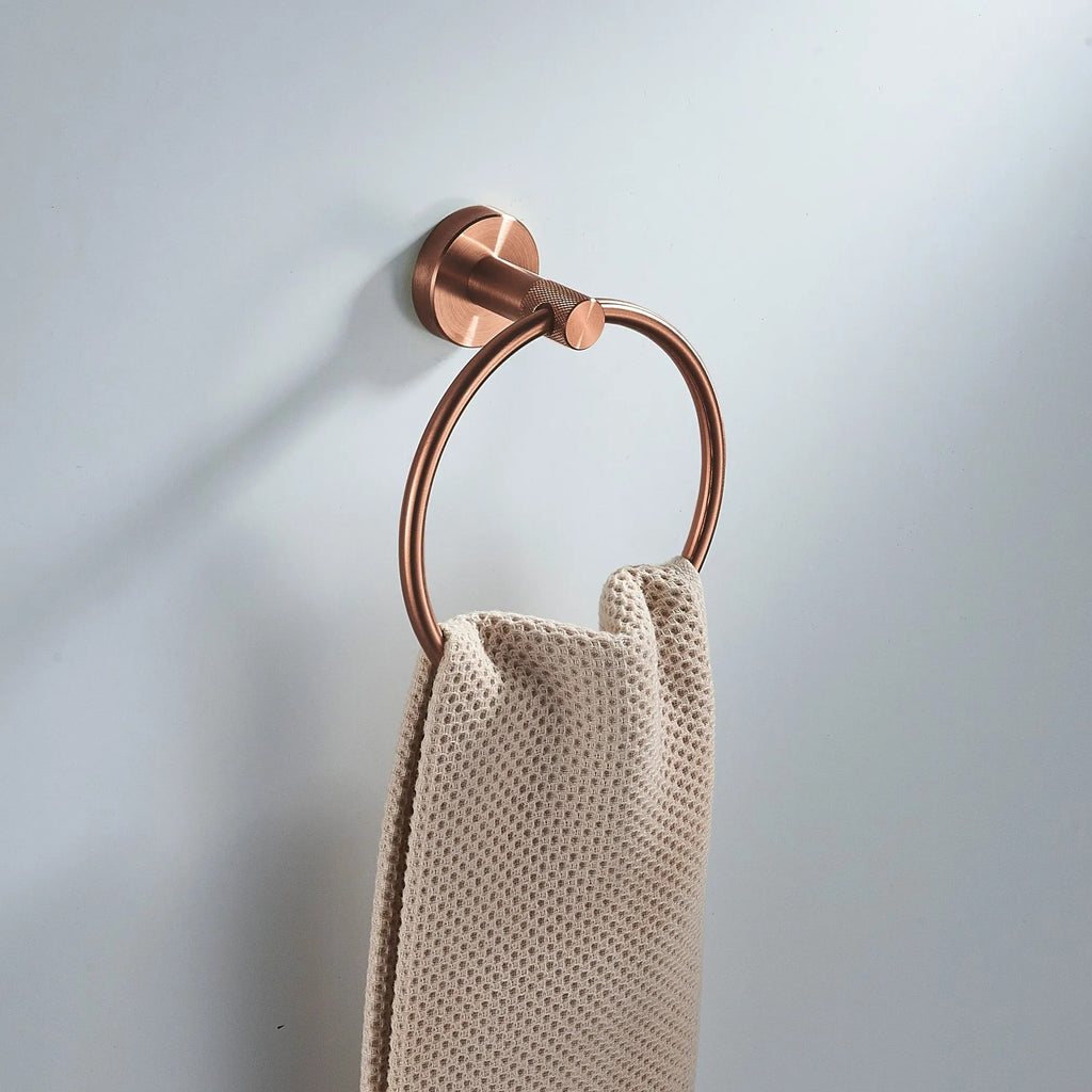 Fürdőszoba Fogas Ring 6610 Modern Brush Copper 12