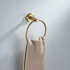 Fürdőszoba Fogas Ring 6610 Modern Brush Gold 12