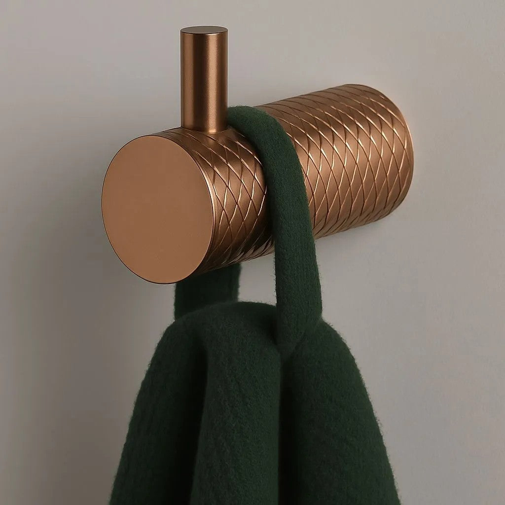Fürdőszoba Fogas 9706 Brush Copper 12