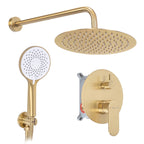 Zuhanyszett Rejtett Rea Drop Brush Gold + BOX 12