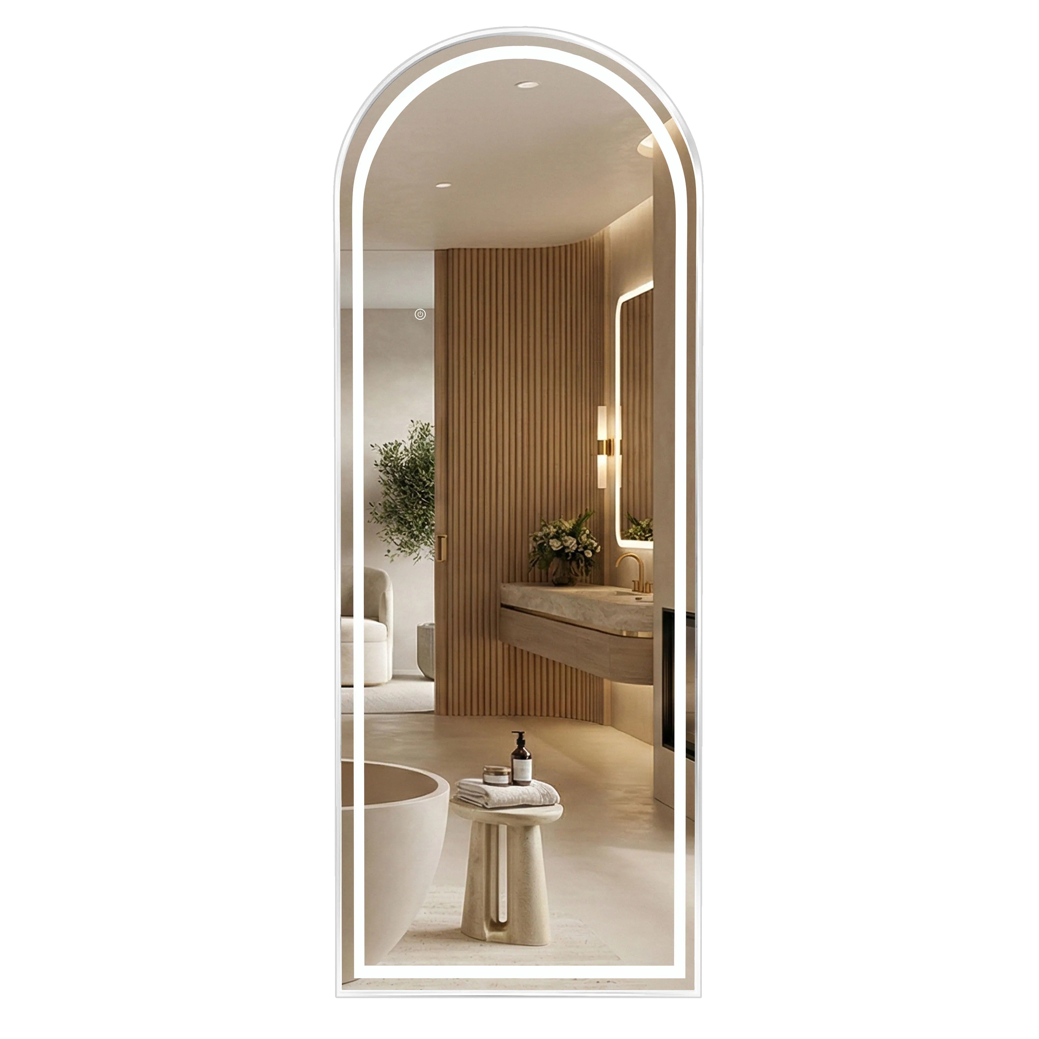 Tükör LED Orbit 50x160cm White 13