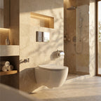 Beépíthető WC Tartókeret Szett Slim 024N HD Chrome Nyomólappal 14