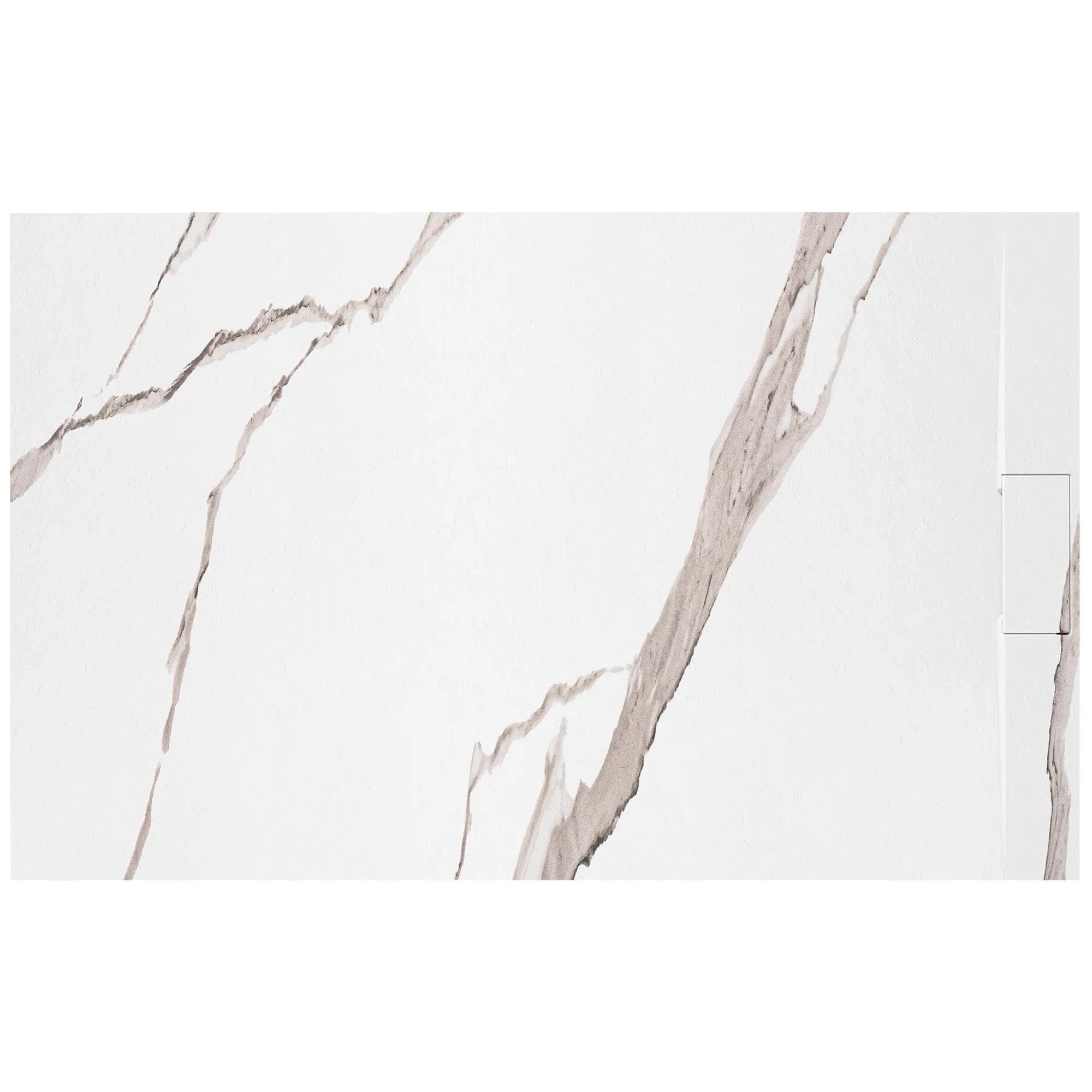 Zuhanytálca Bazalt CARRARA WHITE 90x120 14